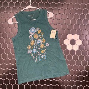 Lucky Brand Embroidered Tank Top, NWT
